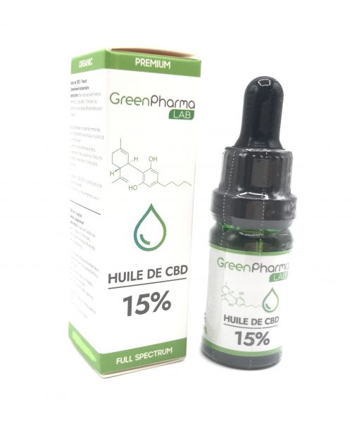 Huile de CBD 15% GreenPharma